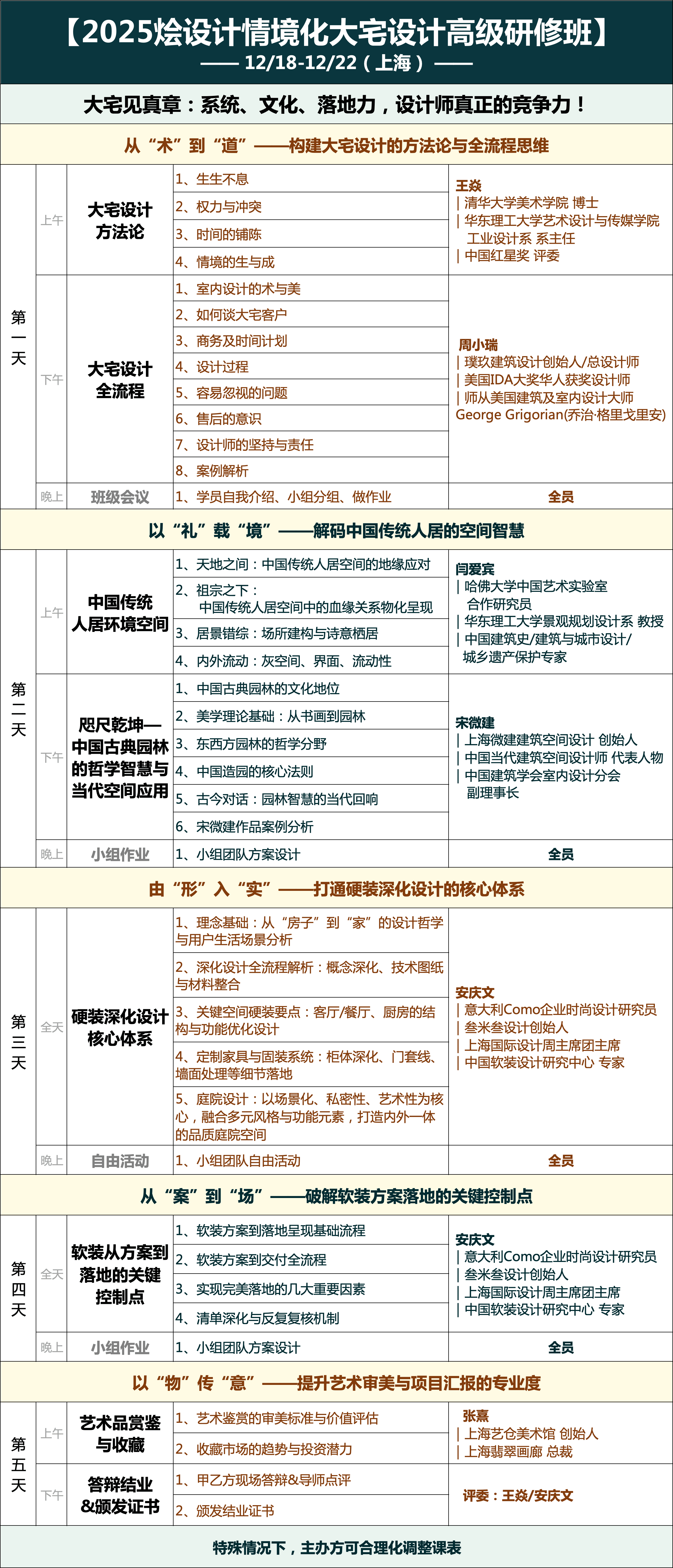 课程内容